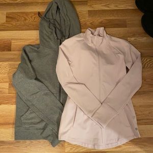 Two athletic jackets